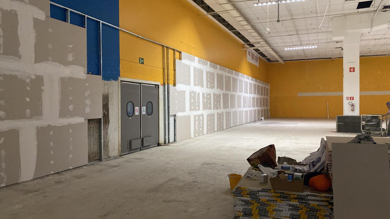 Adequação de ambiente comercial
