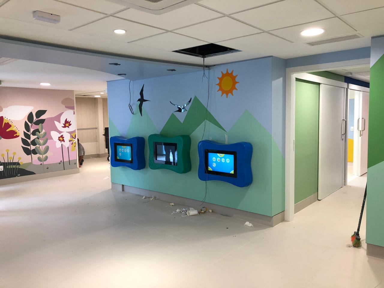 Ambiente hospitalar infantil
